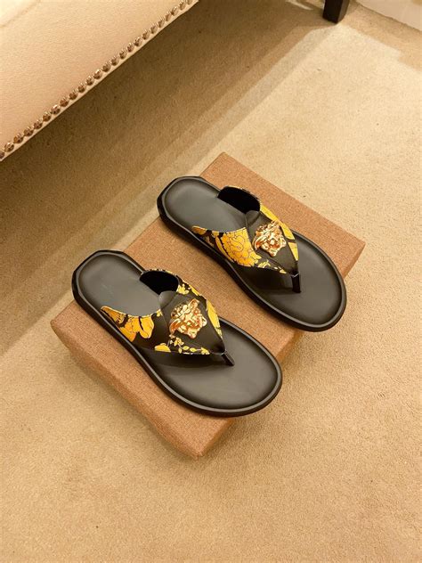 versace slipper replica|versace slippers price.